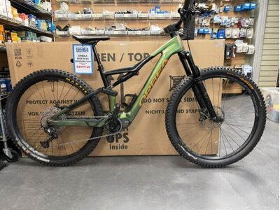 LEISURE WHEELS Orbea Rise m20 medium + range extender carbon used bike