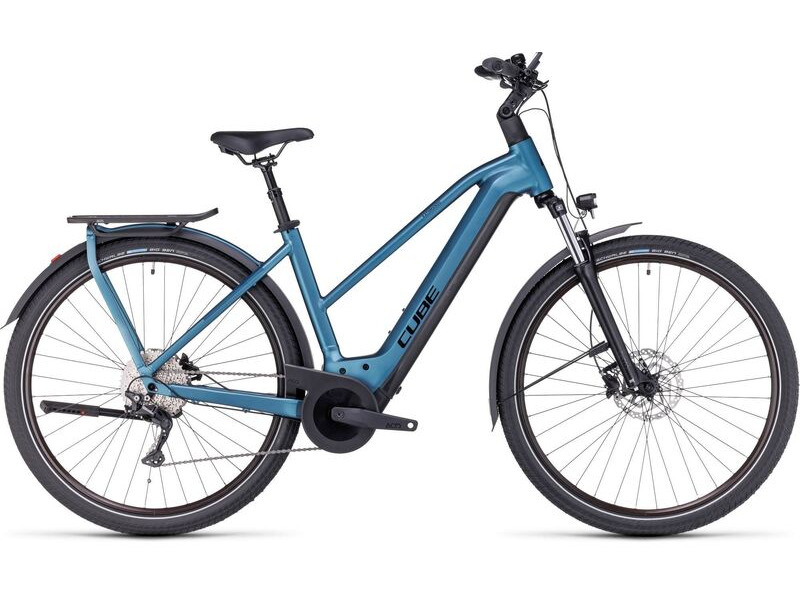 CUBE Kathmandu Hybrid One 750 Blue/black 2024 T click to zoom image