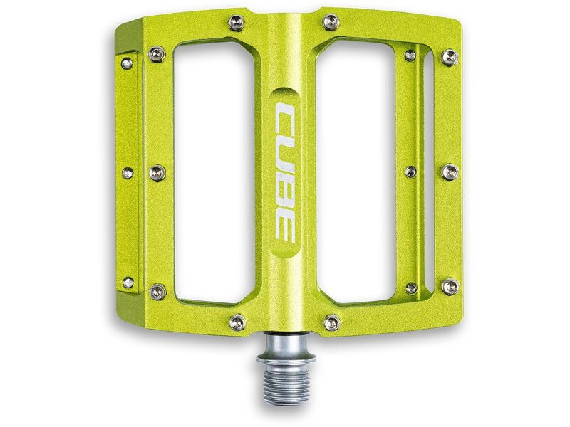 CUBE ACCESSORIES Pedals All Mountain Green click to zoom image