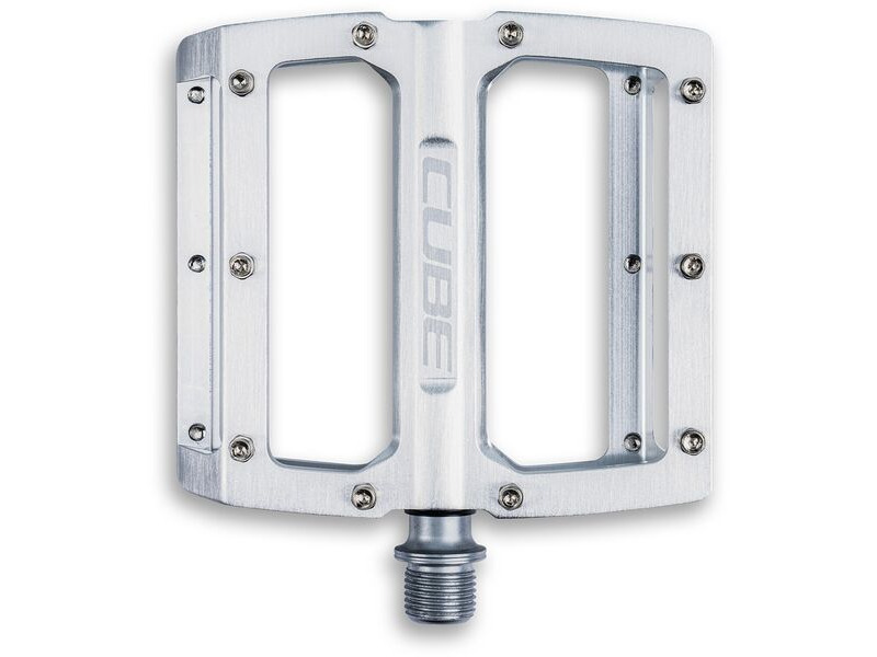 CUBE ACCESSORIES Pedals All Mountain Silver Brushed click to zoom image