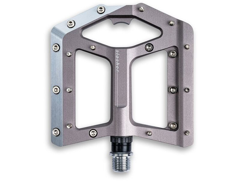 CUBE ACCESSORIES Pedals Slasher Grey click to zoom image