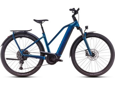 CUBE Kathmandu Hybrid Ex Electricblue/chrome 2025 T