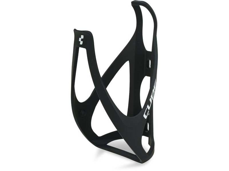 CUBE Bottle Cage Hpp Matt Black/white click to zoom image