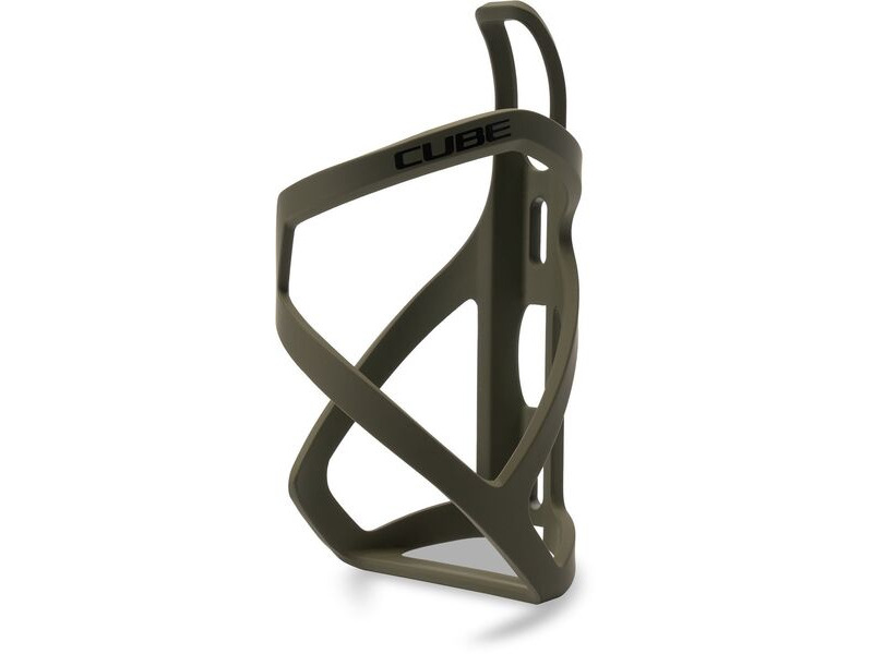CUBE Bottle Cage Hpp Left Sidecage Matt matt dustyolive/glossy black click to zoom image