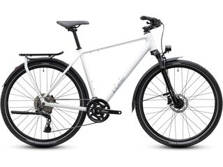 CUBE Kathmandu Pro Metallicwhite/chrome 2027