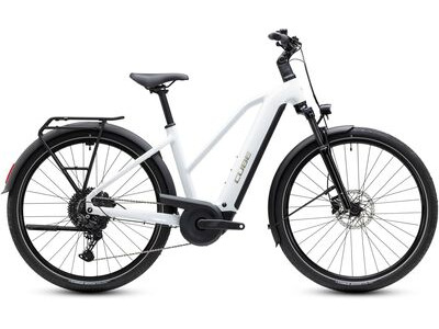 CUBE Touring Hybrid One 600 Metallicwhite/chrome