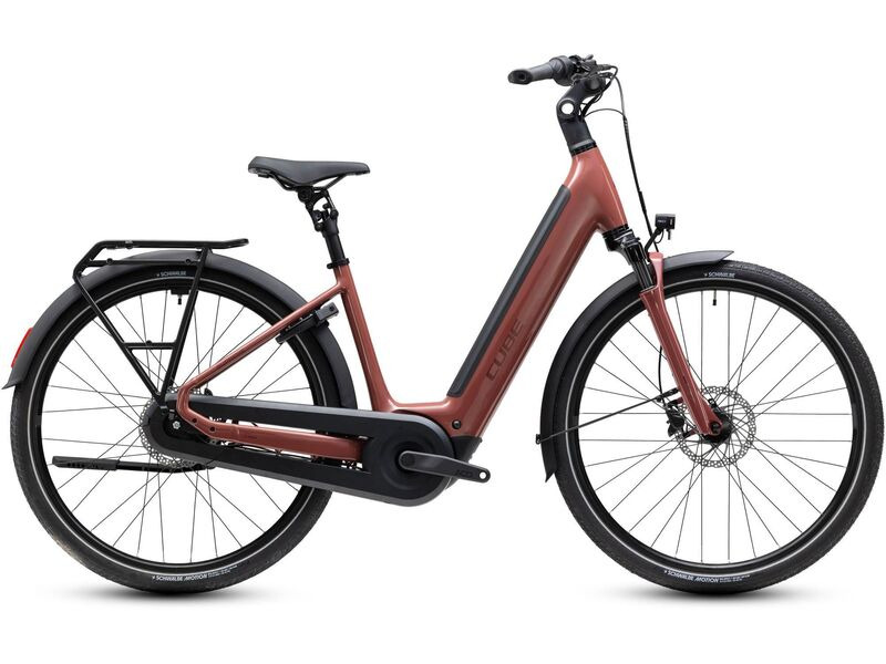 CUBE Supreme Hybrid Comfort Pro 600 Burgundy/claret click to zoom image