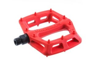 DMR V6 Plastic Pedal Cro-Mo Axle V6 Red  click to zoom image
