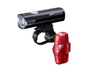 CATEYE Ampp 500s / Viz 150 Bike Light Set Usb-c 