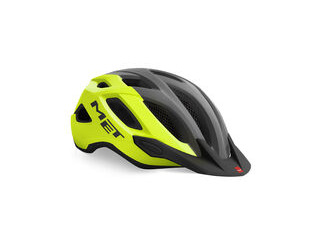 MET HELMETS CROSSOVER Extra Large Yellow Grey  click to zoom image