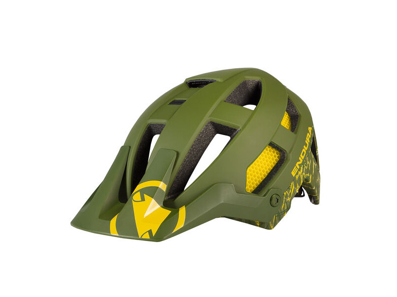 ENDURA SingleTrack Helmet OliveGreen click to zoom image