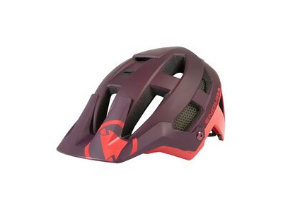 ENDURA SingleTrack Helmet Pomegranate