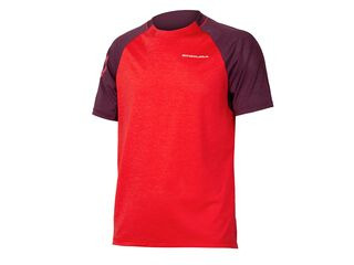 ENDURA SingleTrack S/S Jersey Pomegranate 