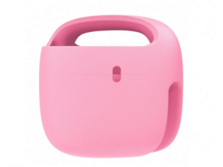 WOOM POP Kids Bike Basket Marshmallow Pink click to zoom image