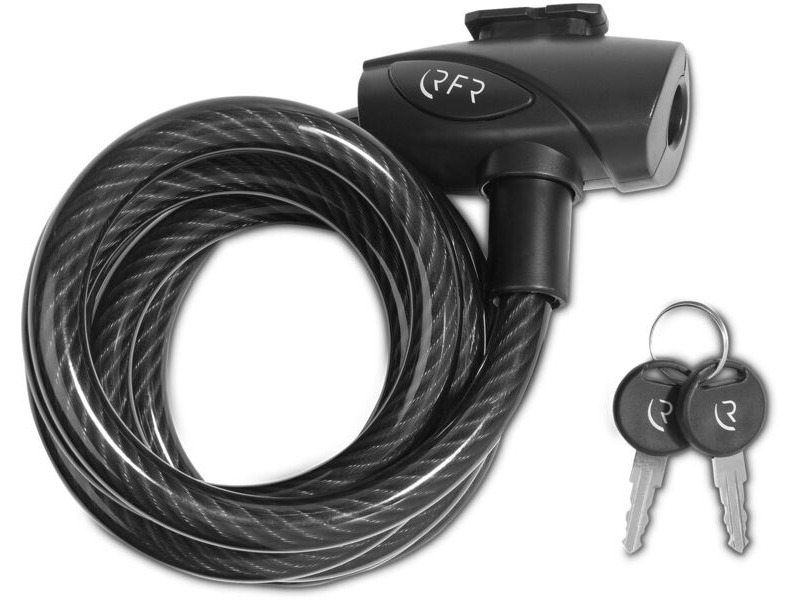 CUBE ACCESSORIES Spiral Cable Lock 12 X 1800 Mm click to zoom image