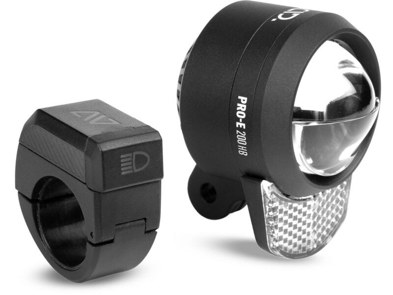 CUBE ACCESSORIES E-bike Front Light Pro-e 200 High Beam X-connect click to zoom image