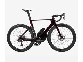 ORBEA Orca Aero M31eLtd PWR 47 Wine Red Carbon View - Carbon Raw  click to zoom image
