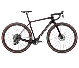 ORBEA Terra M21eTEAM 1X XS Wine Red Carbon View  click to zoom image