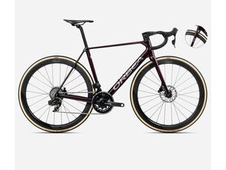 ORBEA Orca M21eltd Pwr 47 Wine Red - Titanium  click to zoom image