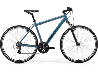 MERIDA Crossway 10-V SE - Silk Blue/Black - MY25