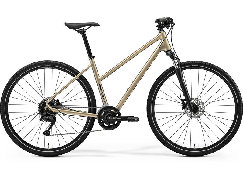 MERIDA Crossway 100 Women's - High Cream (Grey) - MY26 click to zoom image