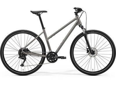 MERIDA Crossway 100 Women's - Silk Warm Slate Grey (Black) - MY26