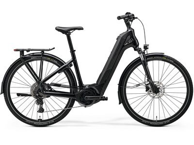 MERIDA eFloat City 400 EQ - Metallic Black (Gunmetal Grey) - MY26