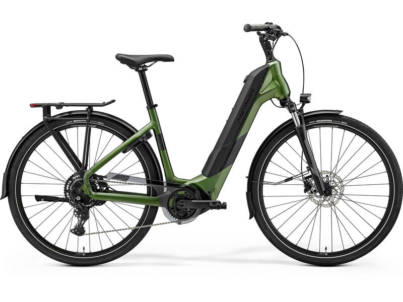 MERIDA eSpresso City 400 EQ - Silk Fog Green (Black) - MY26 click to zoom image