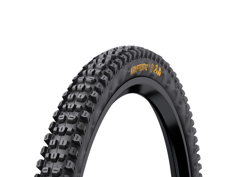 CONTINENTAL Kryptotal Front Trail Tyre - Endurance Compound Foldable Black & Black 27.5x2.40" click to zoom image