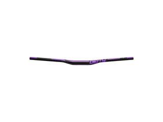 DIETY Ridgeline Aluminium Handlebar 35mm Bore, 15mm Rise Purple 800mm 