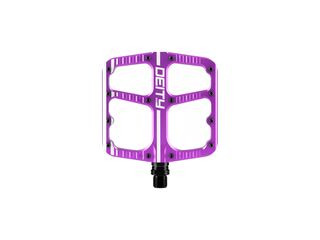 DIETY Flat Trak Pedals: Purple 