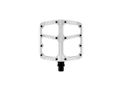 DIETY Flat Trak Pedals: Silver