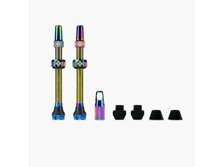 MUC-OFF Tubeless Valves V2 44mm Iridescent click to zoom image