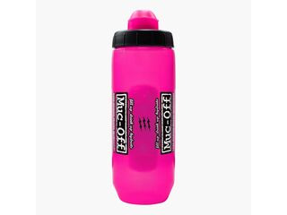 MUC-OFF x Fidlock Twist Bottle 590ml + bike base Pink 