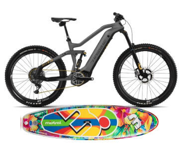 When purchasing the HAIBIKE ALLMTN SE LIMITED EDITION 2021 get a FREE mistral paddle board worth £699